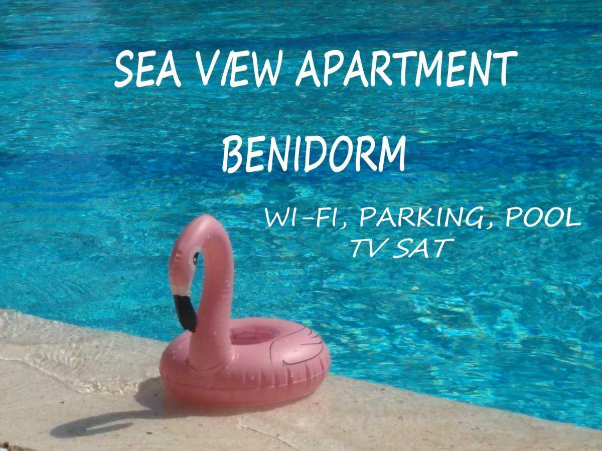 Apartment Sea View In Rincon De Loix- Free Parking, Pool, Wi-Fi, New Air Conditioning Benidorm Exterior foto